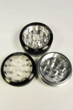 Grinder - 2.2" Kannastör 2-Piece (Glass Top)